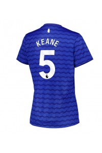 Everton Michael Keane #5 Voetbaltruitje Thuis tenue Dames 2025-26 Korte Mouw